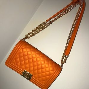 Orange & Gold Purse